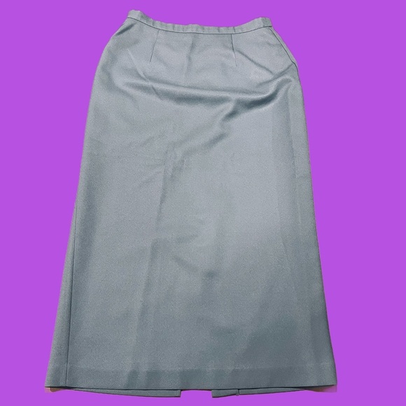 Danny & Nicole Vintage 90’s Light Grey 3-Piece Skirt Suit Set Size 10 - Picture 7 of 13